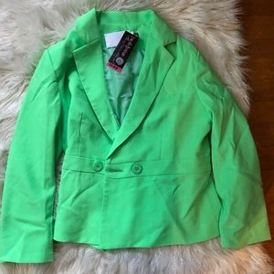 Neon Green New Blazer Medium